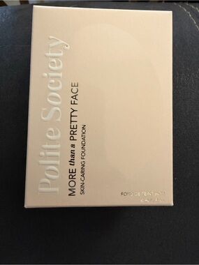 Polite society More Than Pretty Face Skin-Caring Foundation - NWB